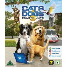 KUIN KISSAT JA KOIRAT 3 - KÄPÄLÄT KIMPPAAN - Blu-ray