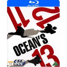 OCEANS ELEVEN & TWELVE & THIRTEEN BOX (3 disc) - Bluray