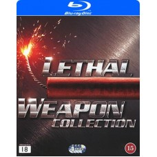 LETHAL WEAPON - TAPPAVA ASE - Blu-ray 1-4 (4 disc)