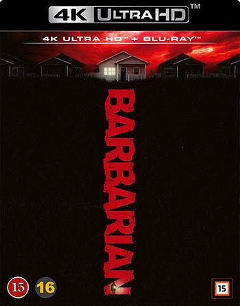 Barbarian 4K bluray BARBARIAN (2022) - 4K ULTRA HD + BLU-RAY (2 disc)