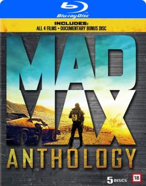 max max 1 4 box bd MAD MAX 4 MOVIE COLLECTION (5 disc) - Blu-ray