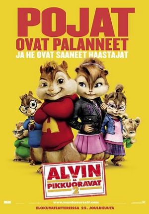 Alvin ja pikkuoravat 2 Alvin ja pikkuoravat 2