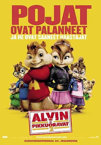Alvin ja pikkuoravat 2 Alvin ja pikkuoravat 2