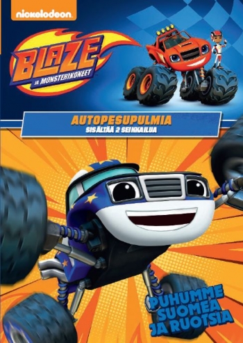BLAZE JA MONSTERIKONEET - KAUSI 1 - VOL 8 - AUTOPESUPULMIA BLAZE JA MONSTERIKONEET - KAUSI 1 - VOL 8 - AUTOPESUPULMIA