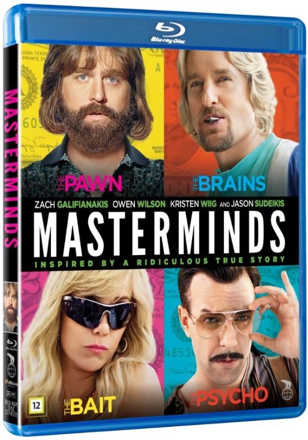 Masterminds - Blu-ray Masterminds - Blu-ray