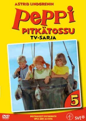 Peppi Pitkätossu TV-sarja DVD 5 Peppi Pitkätossu TV-sarja DVD 5