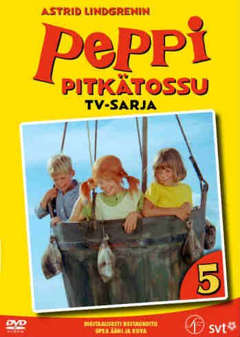 Peppi Pitkätossu TV-sarja DVD 5 Peppi Pitkätossu TV-sarja DVD 5