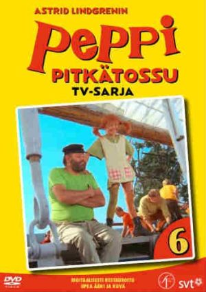 Peppi Pitkätossu TV-sarja DVD 6 Peppi Pitkätossu TV-sarja DVD 6