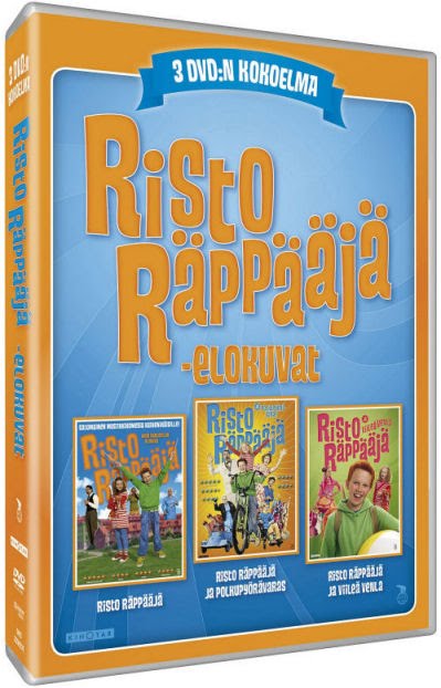 RISTO RÄPPÄÄJÄ BOKSI (ELOKUVAT 1-3) (3 disc)